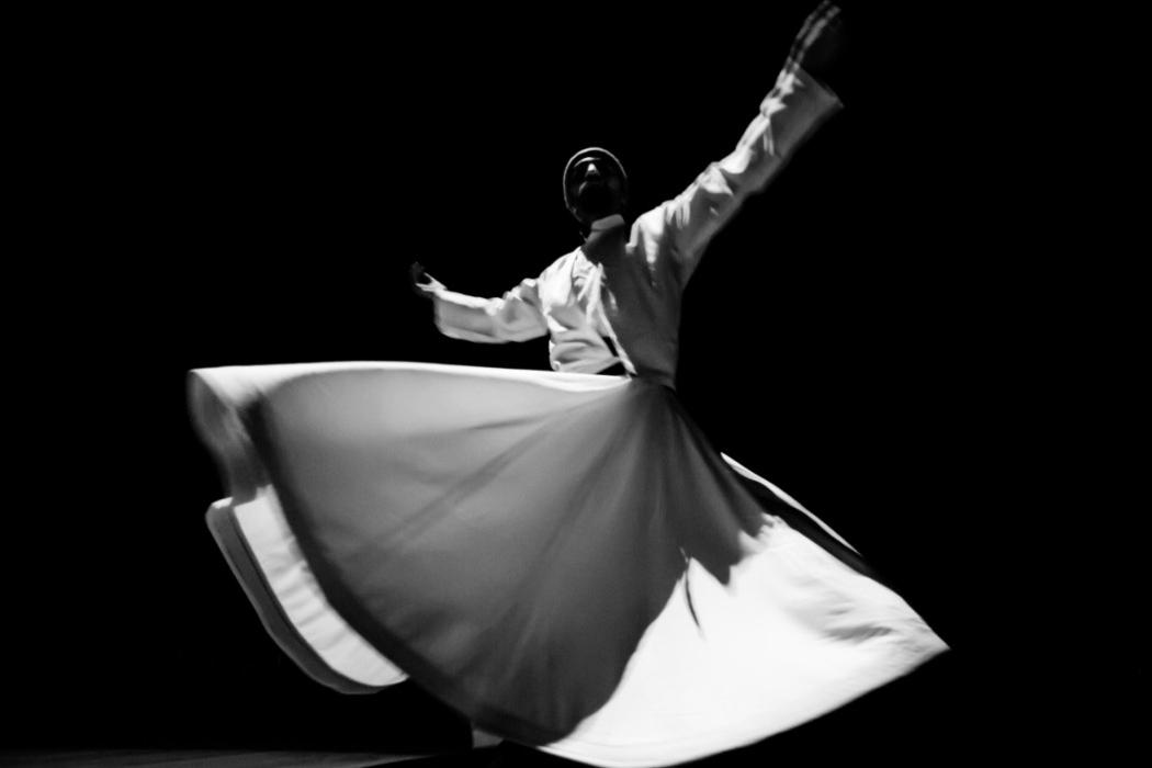 Turkish whirling dervish