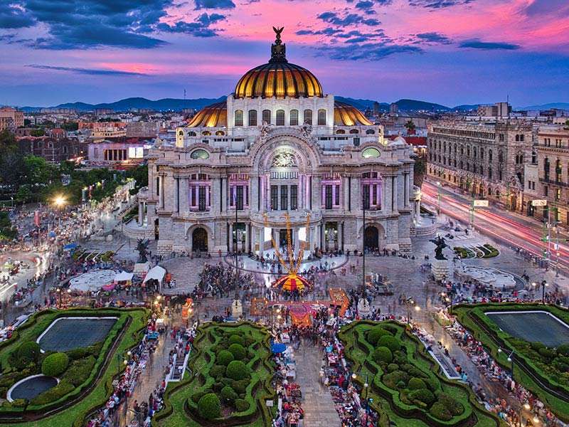 Palace in Mexico