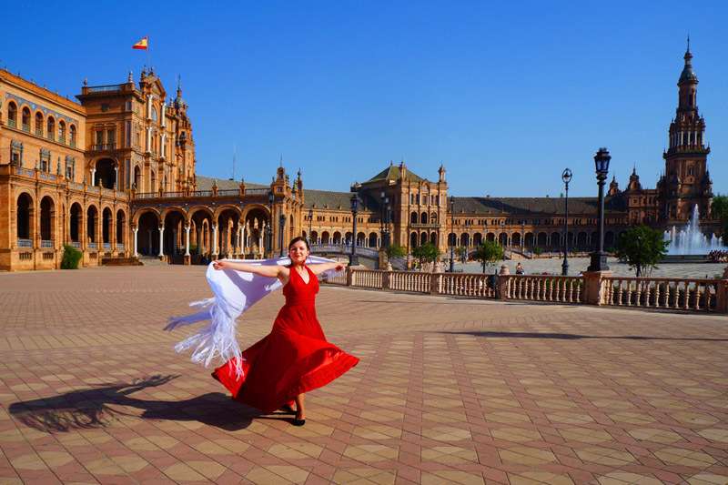 Flamenco dancer, Spain Flamenco dancer, Spain