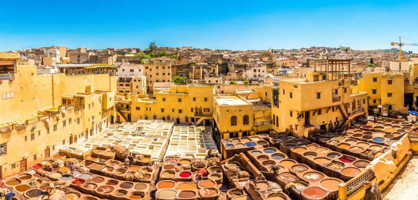 Tanneries of Fez, Morocco Tanneries of Fez