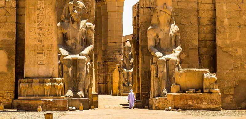 Luxor Temple Entrance Luxor Temple Entrance